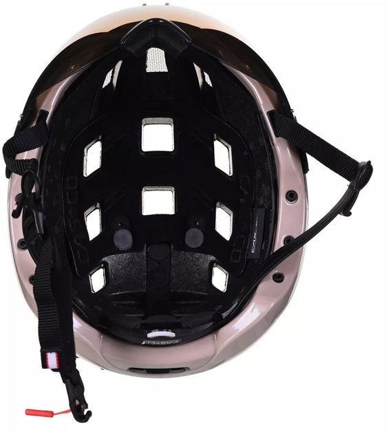 Велосипедний шолом Casco Roadster+ Gold L 58-60 см (4031381011046) - зображення 5