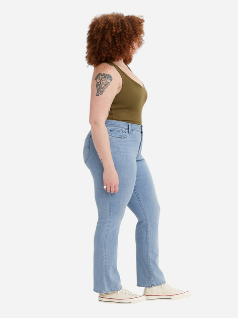 Джинси Кльош жіночі Levi`s Classic Bootcut 174550330 S Блакитні (1159814096) - зображення 5