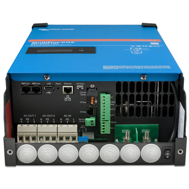 Інвертор Victron Energy MultiPlus-II GX 48/3000/35-32 однофазний чиста синусоїда - Фото 2 Інвертор Victron Energy MultiPlus-II GX 48/3000/35-32 однофазний чиста синусоїда - зображення 2
