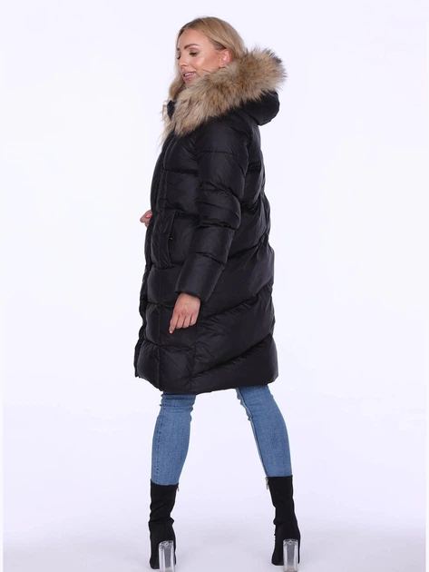 Куртка зимова жіноча PERSO BLH220011FF 2XL Чорна (5905080201307) - зображення 3