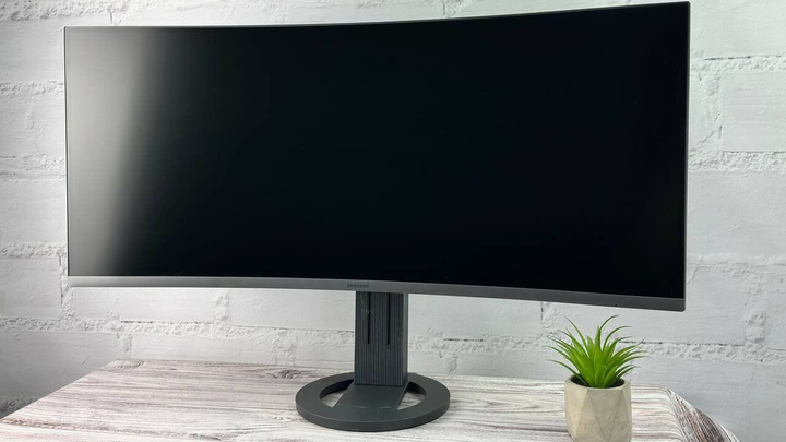 Монитор Samsung C34H890WJU / 34" (3440x1440) VA / HDMI, DisplayPort, Audio, USB 3.0 / VESA 100x100 б/у - изображение 7