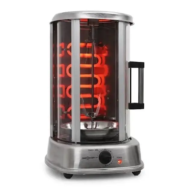 Вертикальний гриль Klarstein Kebap Master Pro 1500 Вт 5 кг, 21 литр Б/У - изображение 2