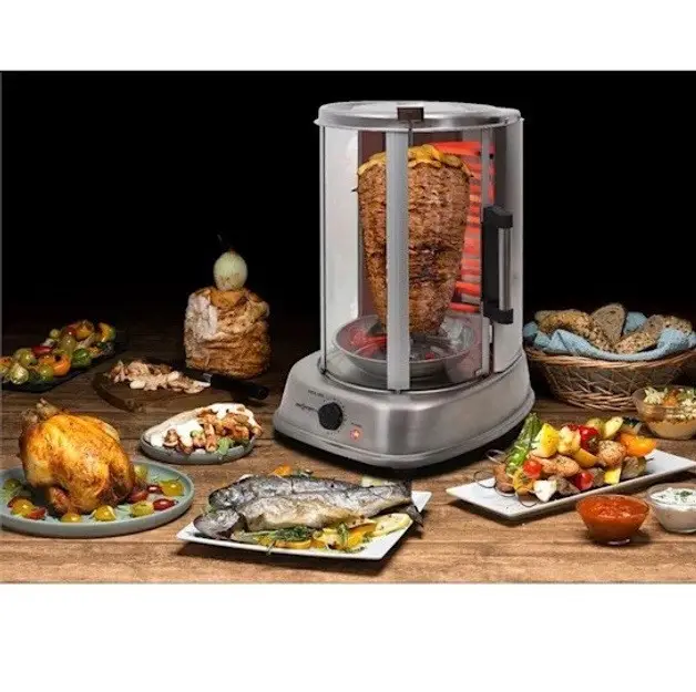 Вертикальний гриль Klarstein Kebap Master Pro 1500 Вт 5 кг, 21 литр Б/У - изображение 5