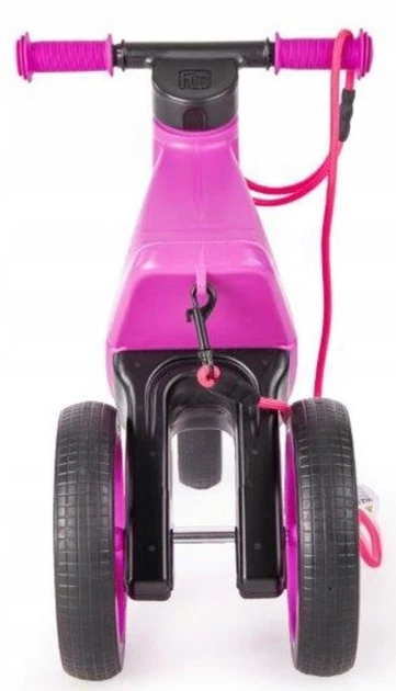 Rowerek biegowy Funny Wheels Rider Violet (8595557516538) - obraz 4