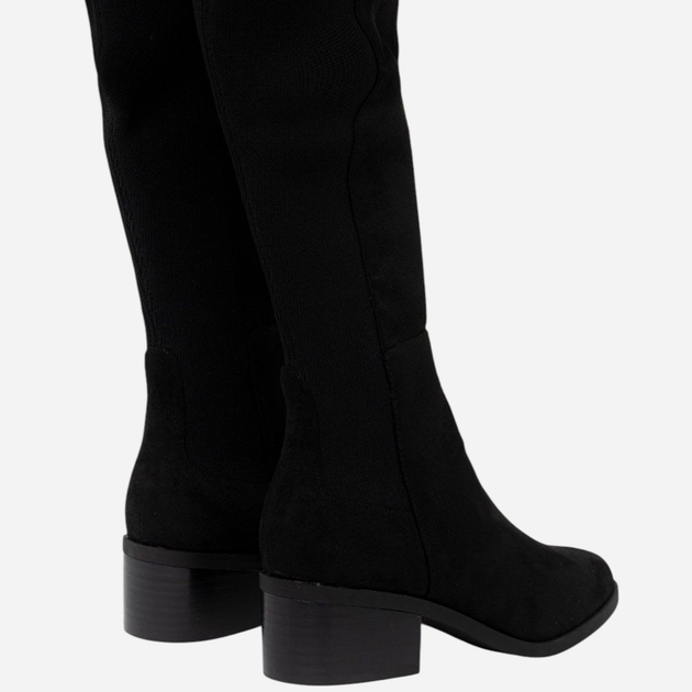 Жіночі чоботи Steve Madden Graphite Boot SM11001164-039 39 24.6 см Чорні (8720236126771) - зображення 3
