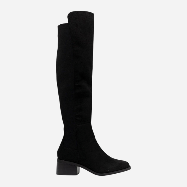 Kozaki damskie zamszowe Steve Madden Graphite Boot SM11001164-039 38 23.8 cm Czarne (8720236126764) - obraz 1