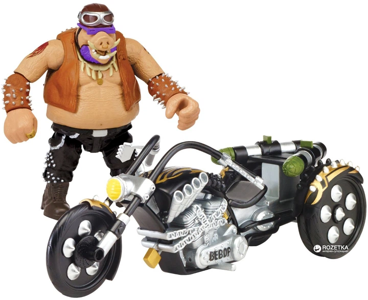 Боевой транспорт с фигуркой TMNT Черепашки-ниндзя Movie 2 Байк и