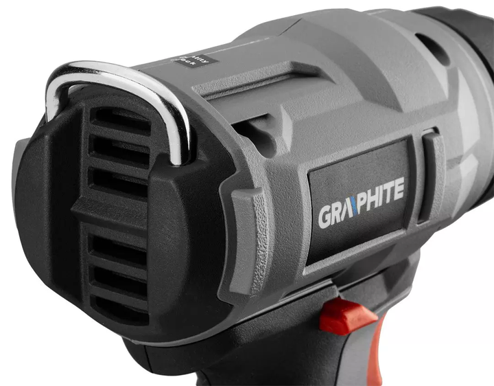 Будівельний фен акумуляторний Graphite Energy+ 18V 58G082 без акумулятора та зарядного пристрою (5902062503497) - зображення 6