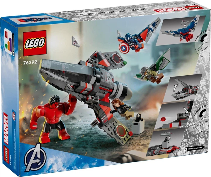 Конструктор Lego Super Heroes Капитан Америка против Красного