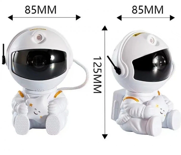 Проектор звездного неба Космонавт ночник лазерный с пультом Astro Star Mini - White - изображение 6