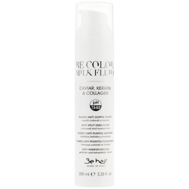 Флюид для кончиков волос с кератином и коллагеном Be Hair Milk Fluid Anti Split Ends Fluid 100 мл - Фото 1 Флюид для кончиков волос с кератином и коллагеном Be Hair Milk Fluid Anti Split Ends Fluid 100 мл - изображение 1