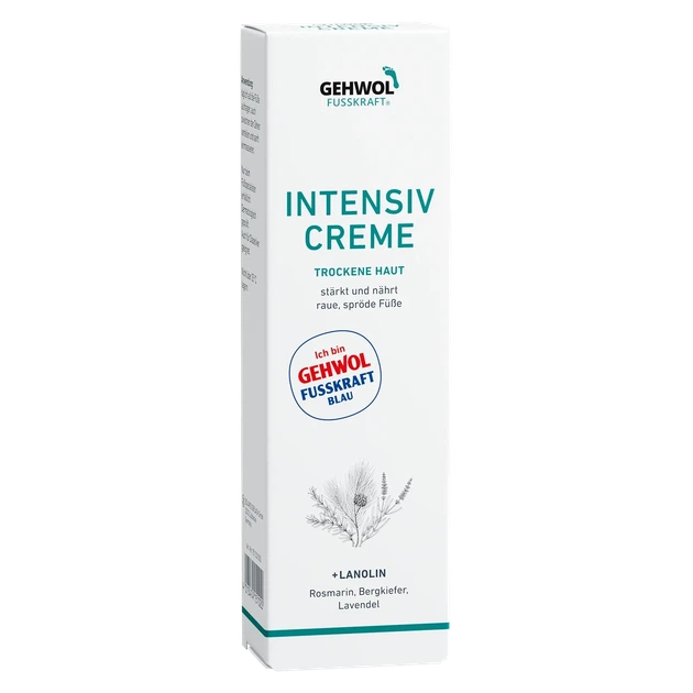 Голубой бальзам для ног Gehwol Fusskraft Intensive Cream 75 мл - Фото 2 Голубой бальзам для ног Gehwol Fusskraft Intensive Cream 75 мл - изображение 2