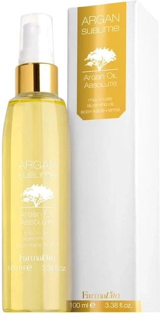 Эликсир Farmavita Argan Sublime Absolute для тела лица и рук 100 мл - Фото 1 Эликсир Farmavita Argan Sublime Absolute для тела лица и рук 100 мл - изображение 1