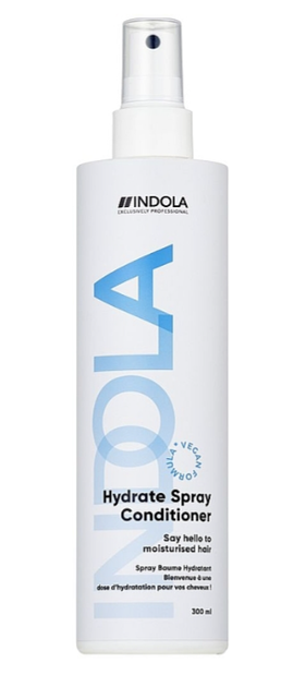 Зволожувальний кондиціонер-спрей для волосся Indola Hydrate 300 мл - Фото 1 Зволожувальний кондиціонер-спрей для волосся Indola Hydrate 300 мл - зображення 1