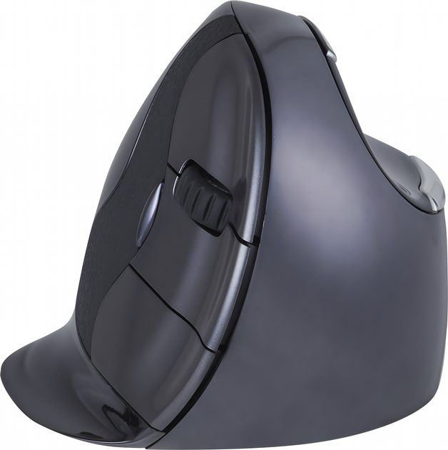 Mysz BakkerElkhuizen Evoluent D Medium Wireless Silver (BNEEVRDW) - obraz 3
