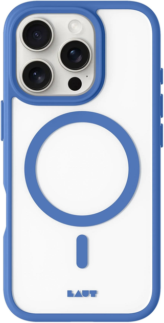 Etui Laut Huex Protect do Apple iPhone 16 Pro Max Heron Blue (L_IP24D_HPT_BL) - obraz 1