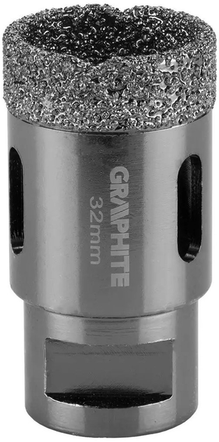 Otwornica diamentowa Graphite 32 mm M14 55H309 (5902062509314) - obraz 1