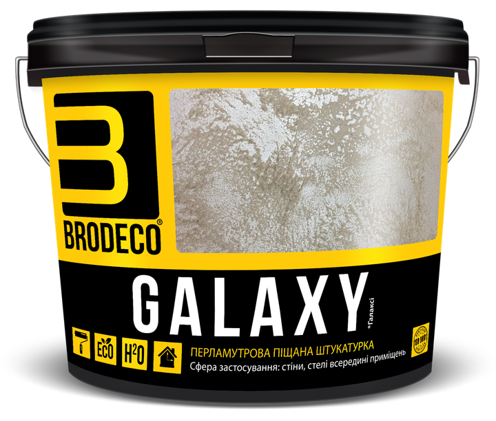 Перламутрова штукатурка "Galaxy" TM Brodeco 5 кг - зображення 8