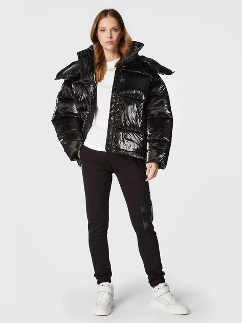 Kurtka zimowa damska Calvin Klein J20J219838-BEH S Czarna (8719856651701) - obraz 3