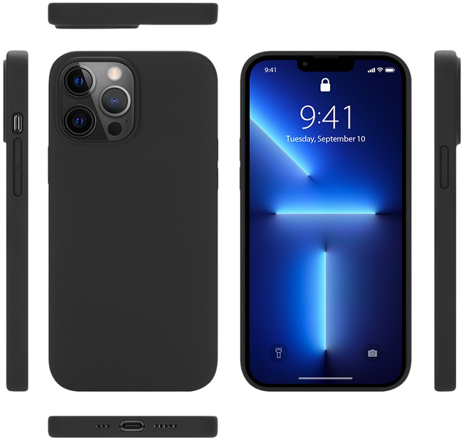 Etui Nevox StyleShell Shock do Apple iPhone 15 Pro Black (2233) - obraz 7