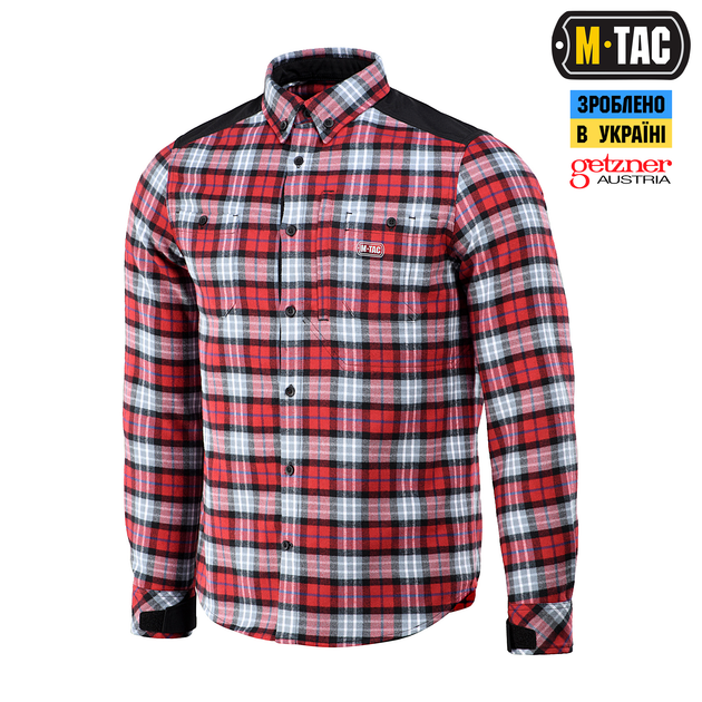 Сорочка M-Tac Redneck Cotton Shirt Red XS/L 20065033-XS/L - изображение 1