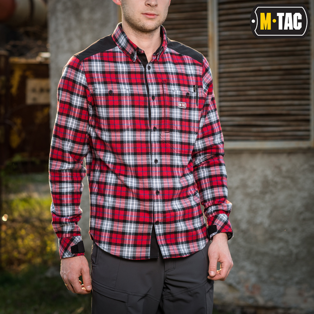 Сорочка M-Tac Redneck Cotton Shirt Red XL/R 20065033-XL/R - изображение 2