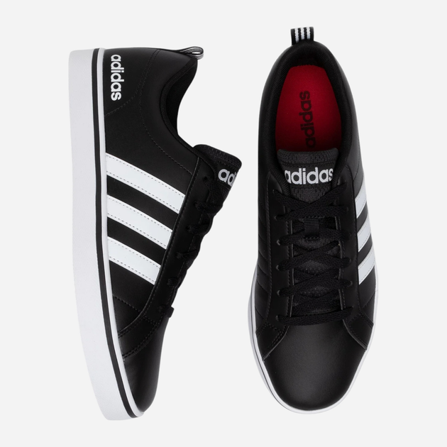 Sneakersy męskie do kostki adidas VS Pace B74494 47.5 (UK 12) Czarne (4057284407052) - obraz 4