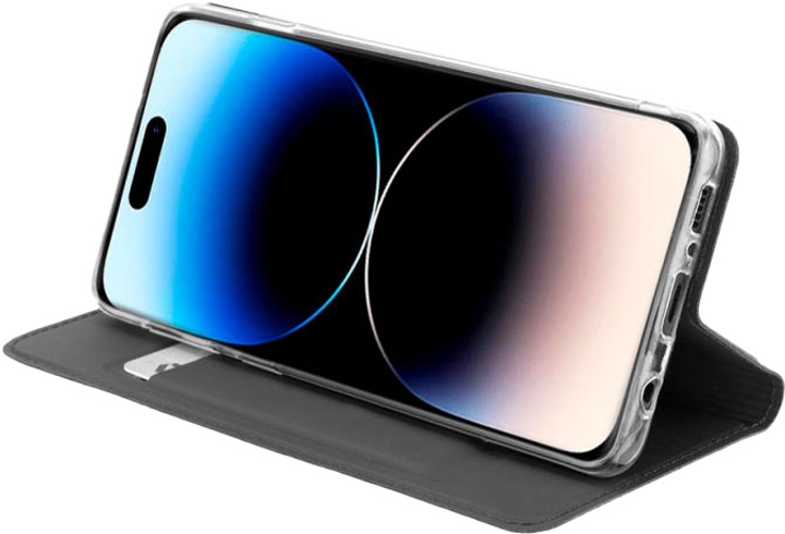 Etui z klapką 4smarts Flip Case Urban Lite dla Apple iPhone 15 Pro (4252011906659) - obraz 4