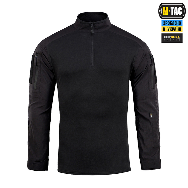 Сорочка бойова літня M-Tac Black 3XL/R 20473002-3XL/R - изображение 2