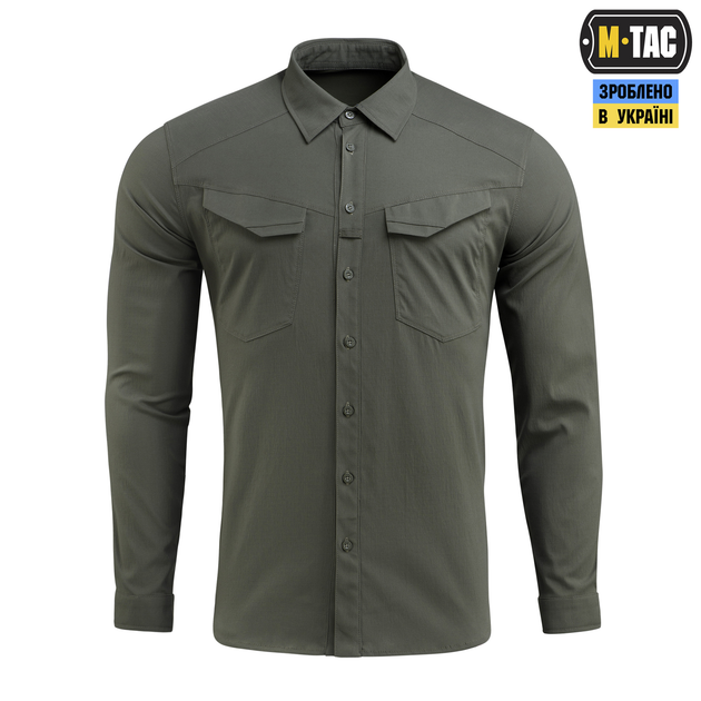 Сорочка M-Tac Aggressor Flex Army Olive L/R 20482062-L/R - изображение 2