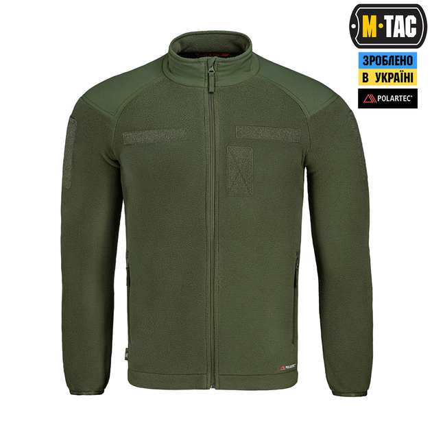 Куртка M-Tac Combat Fleece Polartec Jacket Army Olive M/R 20491062-M/R - изображение 2