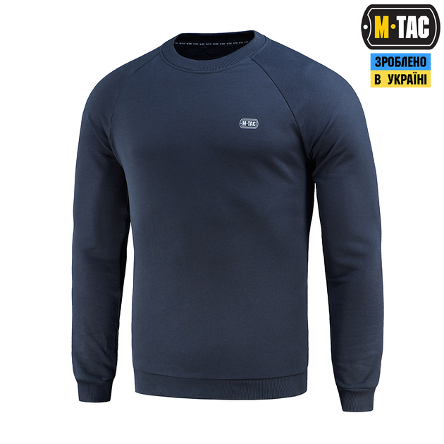 Світшот M-Tac Cotton Dark Navy Blue 2XL 20089015-2XL - зображення 1