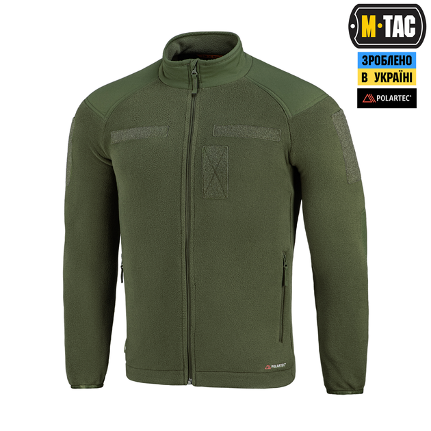 Куртка M-Tac Combat Fleece Polartec Jacket Army Olive 2XL/R 20491062-2XL/R - изображение 1