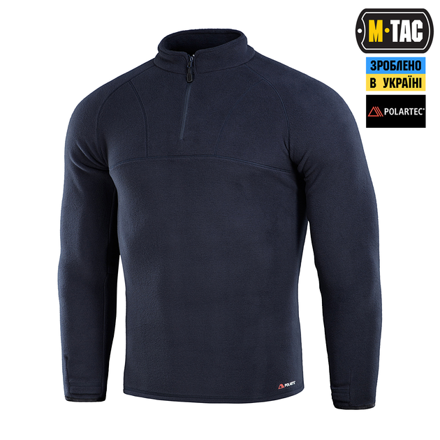 Кофта реглан M-Tac Delta Polartec Dark Navy Blue XS 70022015-XS - зображення 1