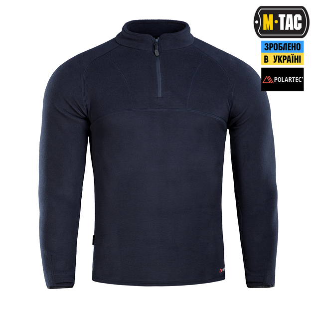 Кофта реглан M-Tac Delta Polartec Dark Navy Blue XS 70022015-XS - зображення 2