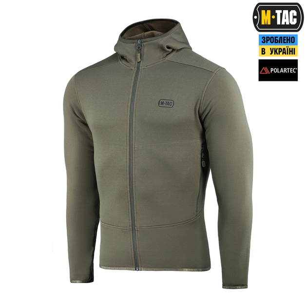 Кофта M-Tac Shadow Fleece Polartec Olive XS 21433001-XS - зображення 1