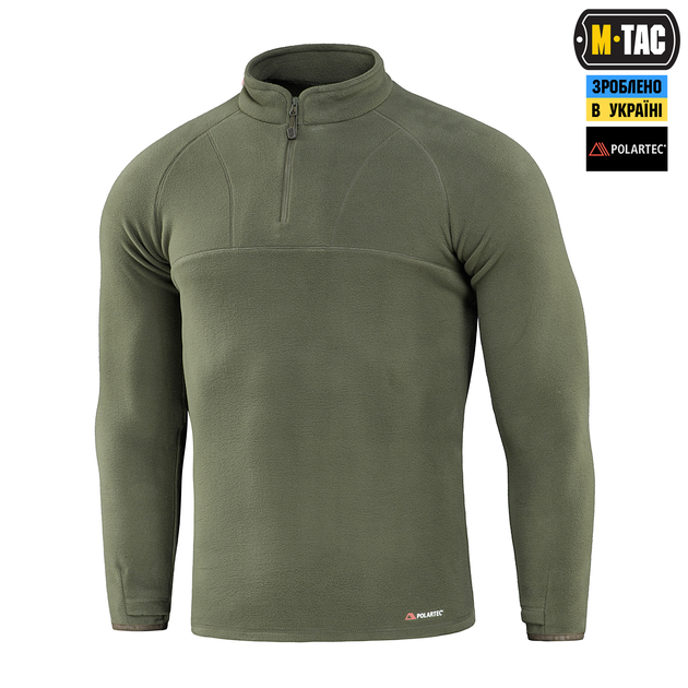 Кофта реглан M-Tac Delta Polartec Army Olive XL 70022062-XL - зображення 1