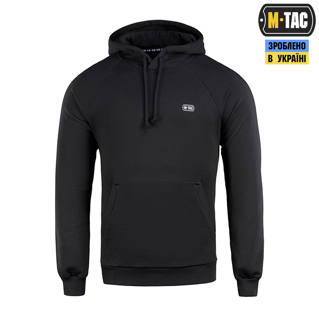 Кофта M-Tac Hoodie Cotton Raglan Black M/R 20483002-M/R - зображення 2