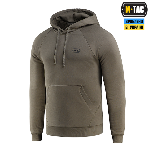 Кофта M-Tac Hoodie Cotton Raglan Dark Olive M/R 20483048-M/R - зображення 1