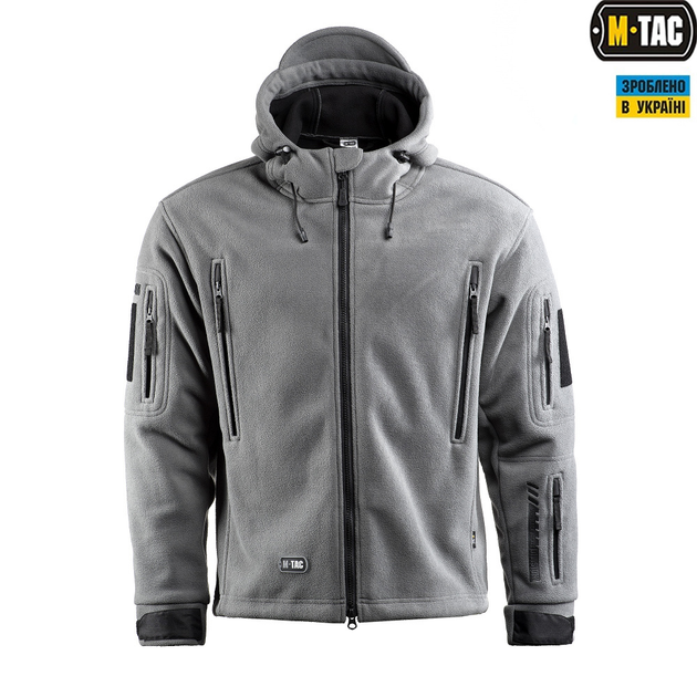 Куртка флісова M-Tac Windblock Division Gen.II Grey 2XL 20413011-2XL - зображення 2