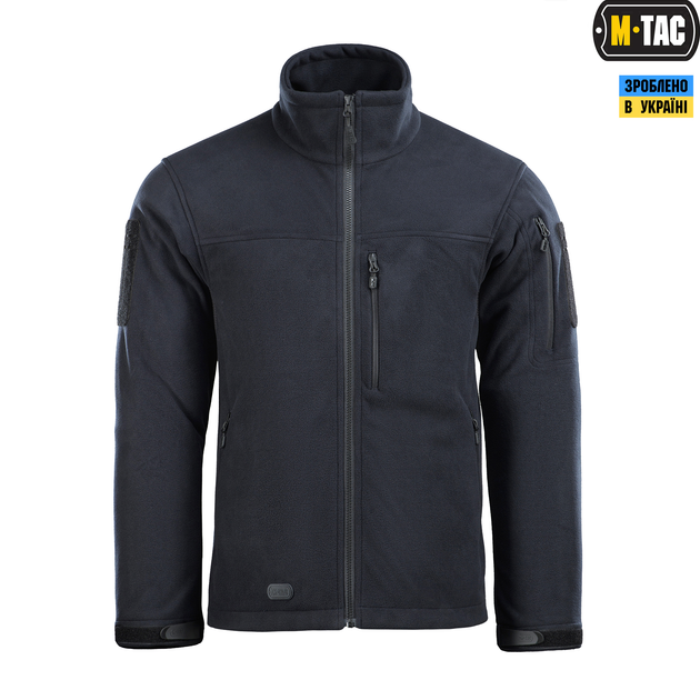 Куртка M-Tac Alpha Windblock Light Fleece Dark Navy Blue 2XL 20465015-2XL - зображення 2