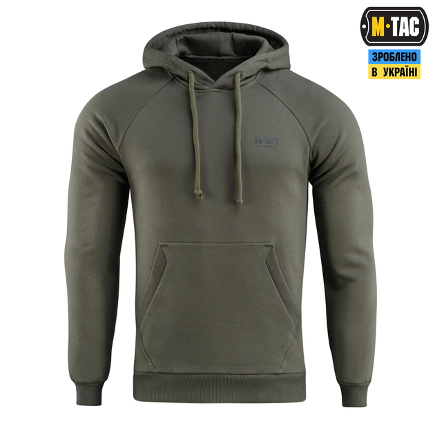 Кофта M-Tac Hoodie Cotton Raglan Hard Army Olive S 51388062-S - изображение 2