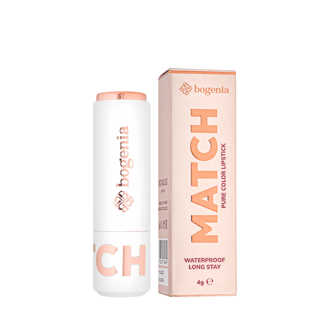 Помада для губ матовая Bogenia Match BG740, 015 Rose Dreams - изображение 3