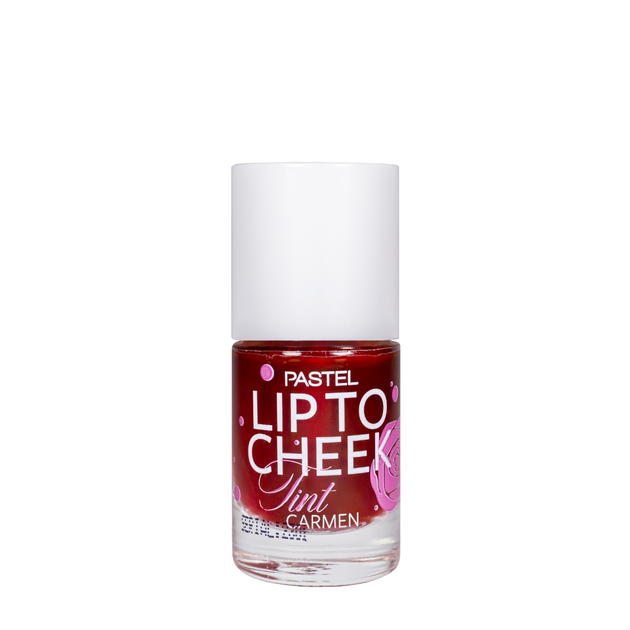 Рідкий тинт для губ та щік Pastel Lip to Chic Tint, 01 CARMEN вишнево-червоний - Фото 2 Рідкий тинт для губ та щік Pastel Lip to Chic Tint, 01 CARMEN вишнево-червоний - зображення 2