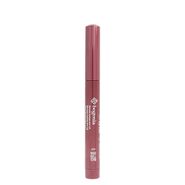 Помада-олівець для губ водостійка Bogenia Velvet Waterproof Matte BG730, 008 Marvelous Темна нюдова - зображення 4
