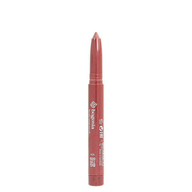 Помада-карандаш для губ водостойкая Bogenia Velvet Waterproof Matte, 009 Cashmere - Фото 4 Помада-карандаш для губ водостойкая Bogenia Velvet Waterproof Matte, 009 Cashmere - изображение 4