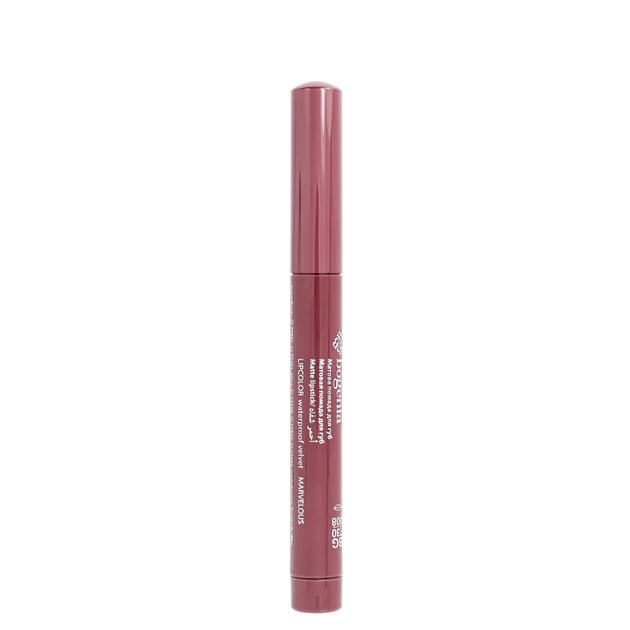Помада-карандаш для губ водостойкая Bogenia Velvet Waterproof Matte, 008 Marvelous - Фото 6 Помада-карандаш для губ водостойкая Bogenia Velvet Waterproof Matte, 008 Marvelous - изображение 6