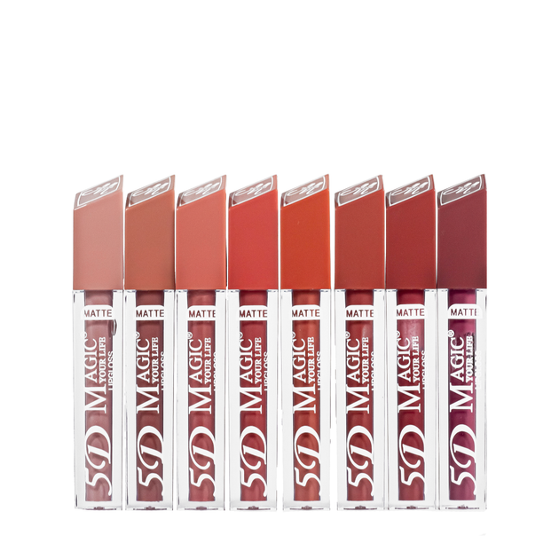Набор помад для губ матовых жидких Magic Your Life 5 D Beauty Dazzles Me Liquid, 24 штуки - изображение 2