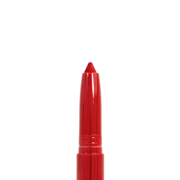 Помада-олівець для губ водостійка Bogenia Velvet Waterproof Matte, 012 Frisky Red Темна червона - зображення 2
