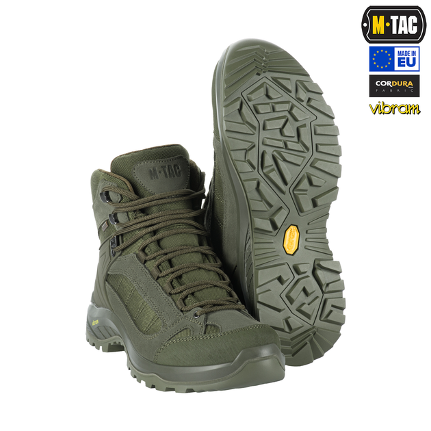 Черевики тактичні демісезонні M-Tac Pro Line Ranger Green 44 2J0158MTPLV-009-44 - изображение 1